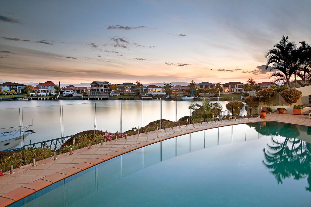 Glass Pool Fencing in Clear Island Waters Queensland