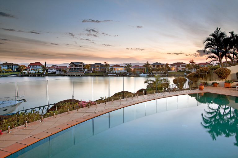 Glass Pool Fencing in Clear Island Waters Queensland