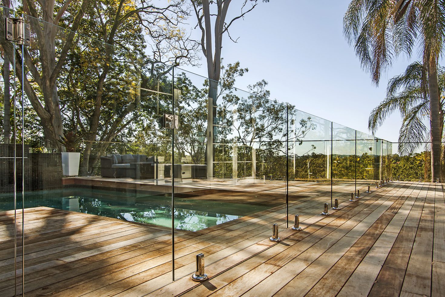 Glass Pool Fencing in St Lucia Queensland 7