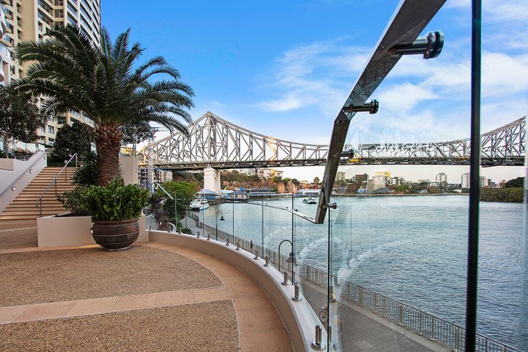 Glass Pool Balustrades in Brisbane CBD 2